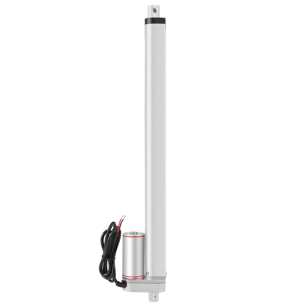 Amazon.co.jp: DC 12V ストローク長400mm 電動シリンダ リニア